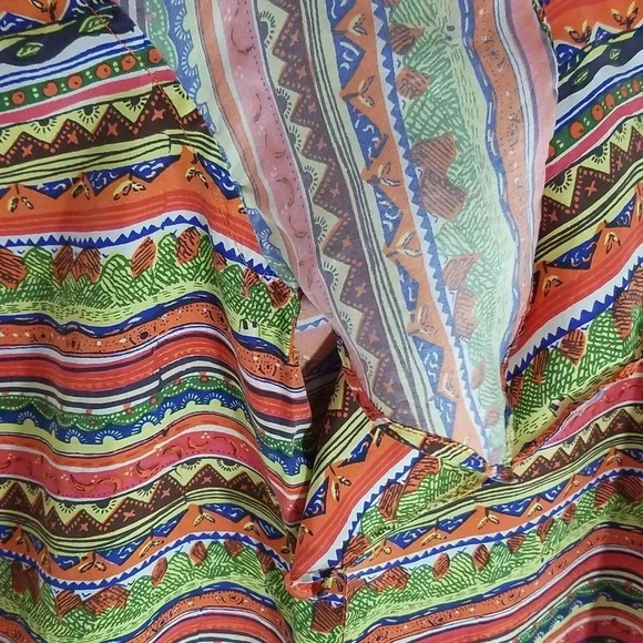 {Fenn Wright & Manson} Silk Ruffled Button Down Sleeveless Blouse - Picture 8 of 10